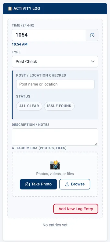 The same screen in the phone layout