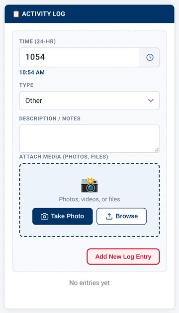 The same screen in the phone layout