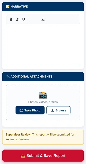 The same screen in the phone layout