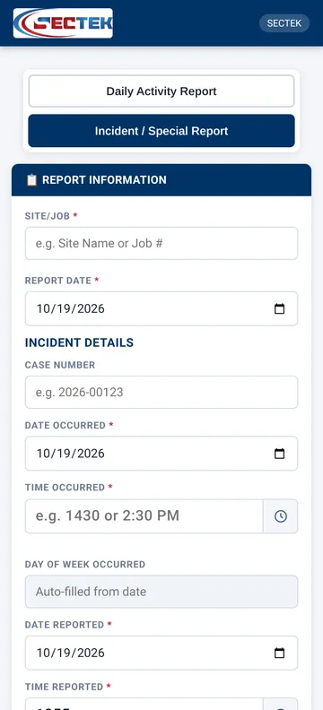 The same screen in the phone layout